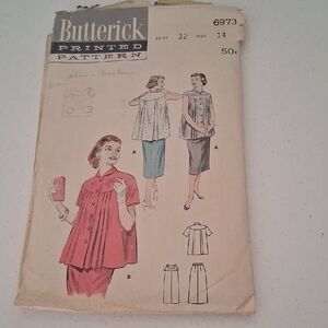 Vintage Sewing Pattern Butterick